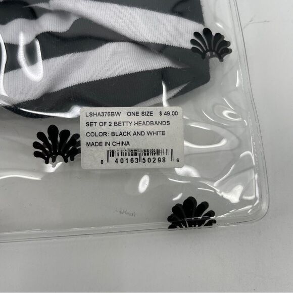 ~Lele Sadoghi Soft Headband Set of 2 with Storage Pouch NWT - Picture 6 of 8